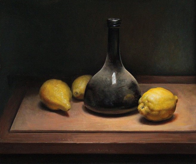 Stilleven met citroenen