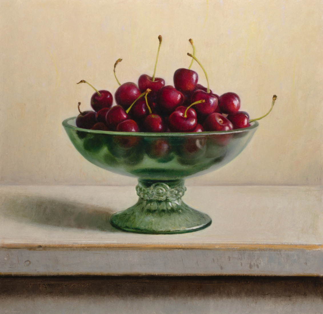 Stilleven met kersen