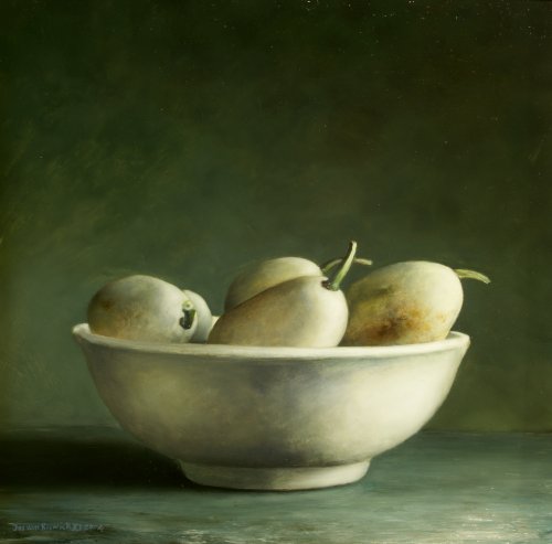 Kommetje met sier peren