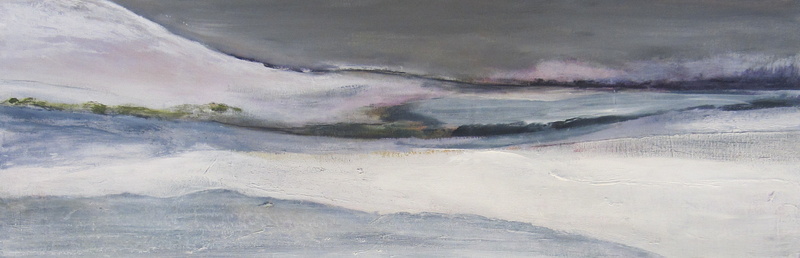 abstract sneeuwlandschap