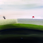 Strakke landschappen, met daarin vervremende figuren.