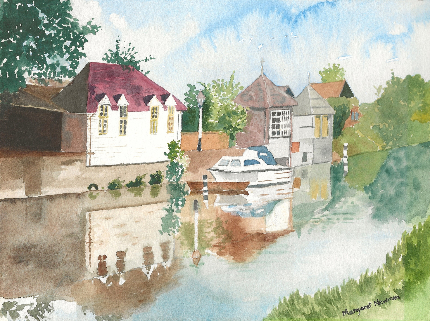 Gazebos, River Lea, Ware