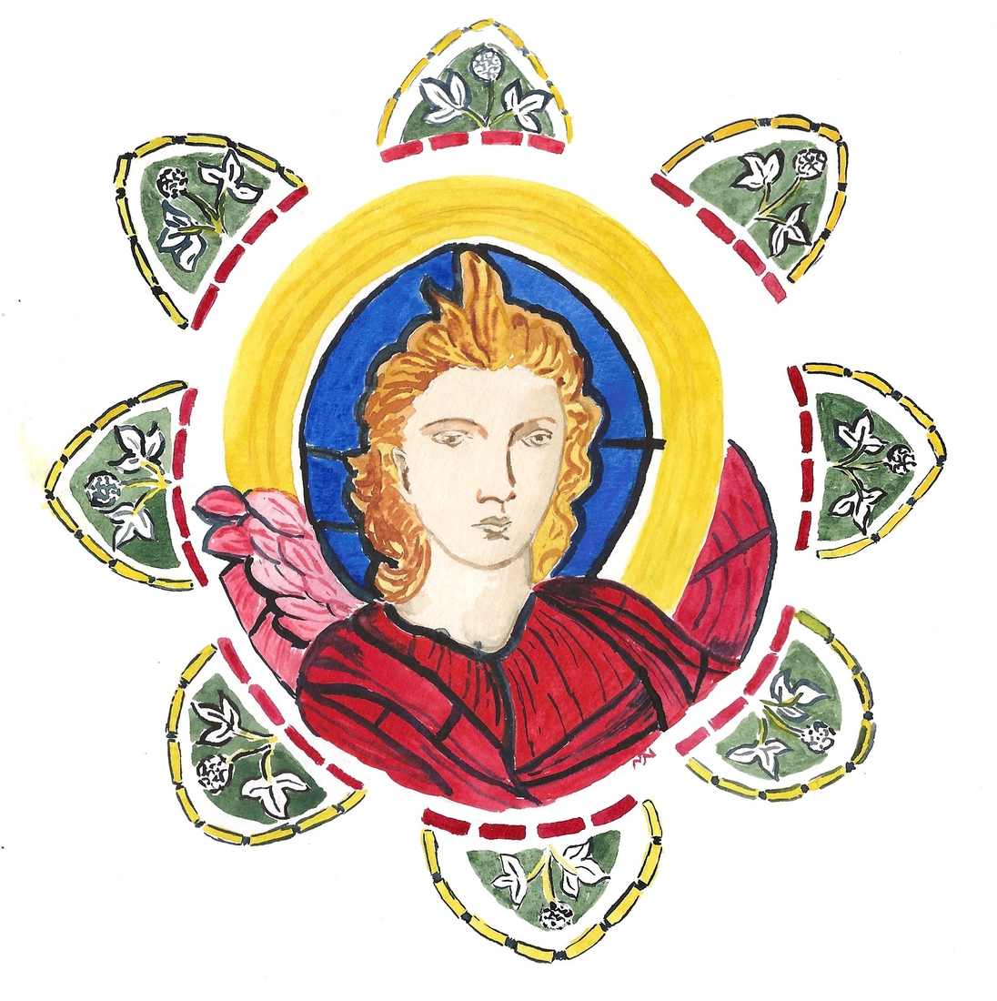 Stained glass window