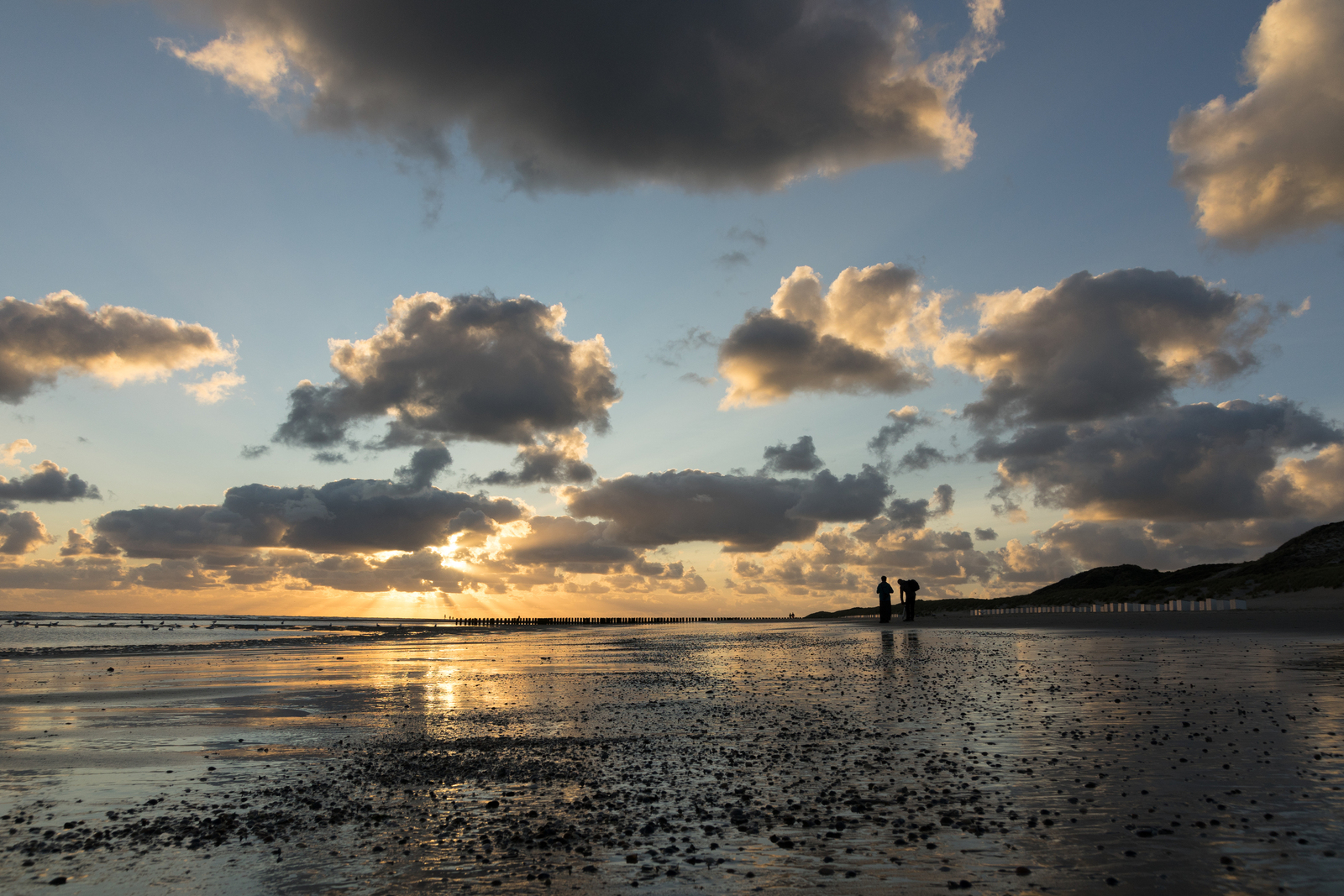 Zonsondergang 1 - Westenschouwen