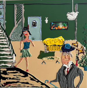 Een bijzonder tijdbeeld in het verleden inspireert mij telkens weer om fantasie rijken werken te creëren. Ieder werk onderscheid zich door gebruik te maken van totaal verschillende technieken.