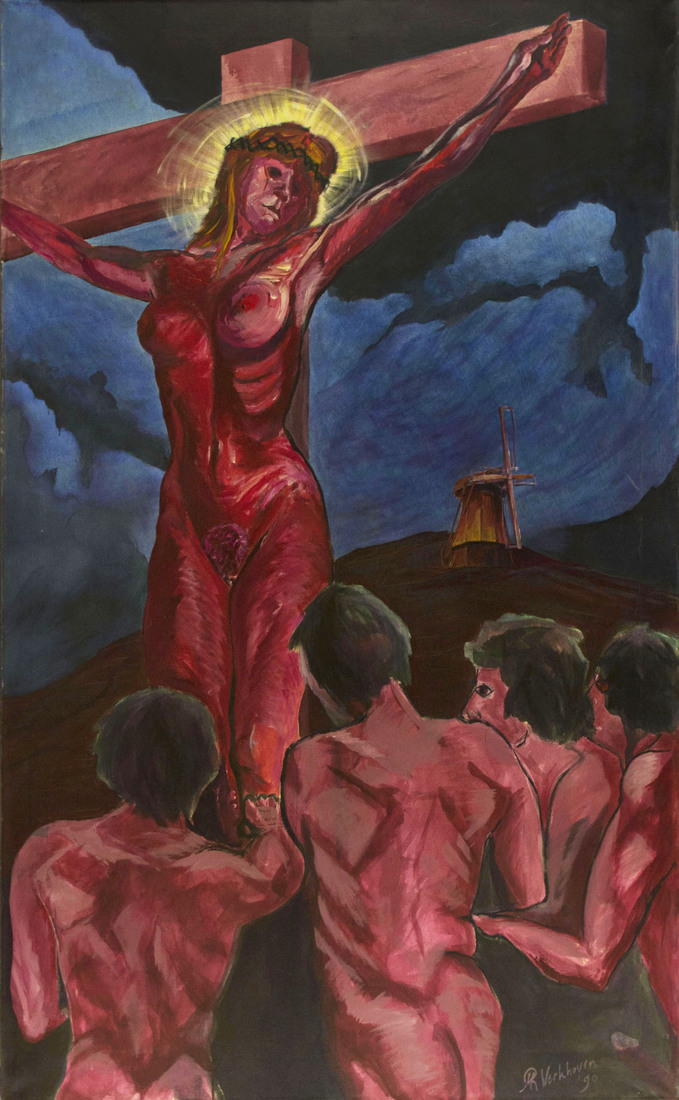 Verkrachting en kruisiging van Jesu Crista
