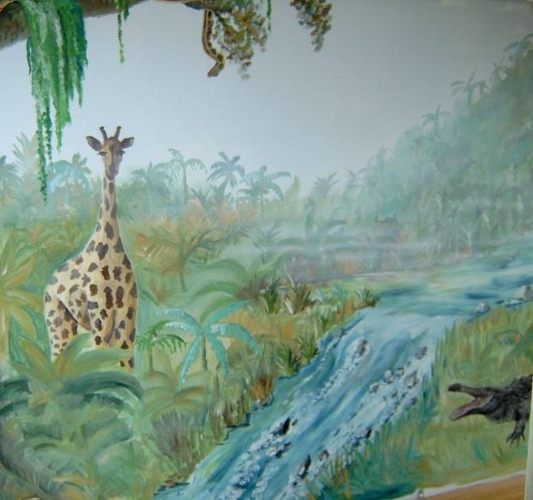 jungle mural 2