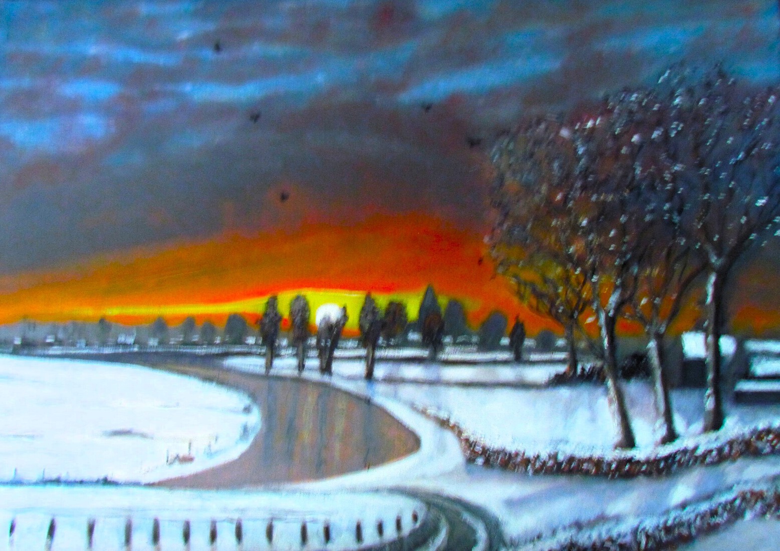 Vuur achter de winter