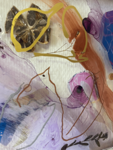 Creaties op glas en doek