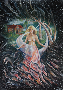 Surrealistische portretten van fictieve personen