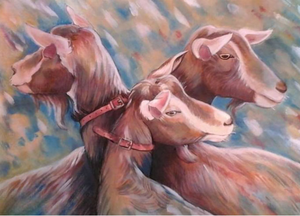 Portretten van dieren met een surrealistische draai