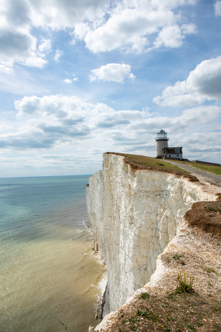 Belle Toute vuurtoren, Beachy Head, Engeland