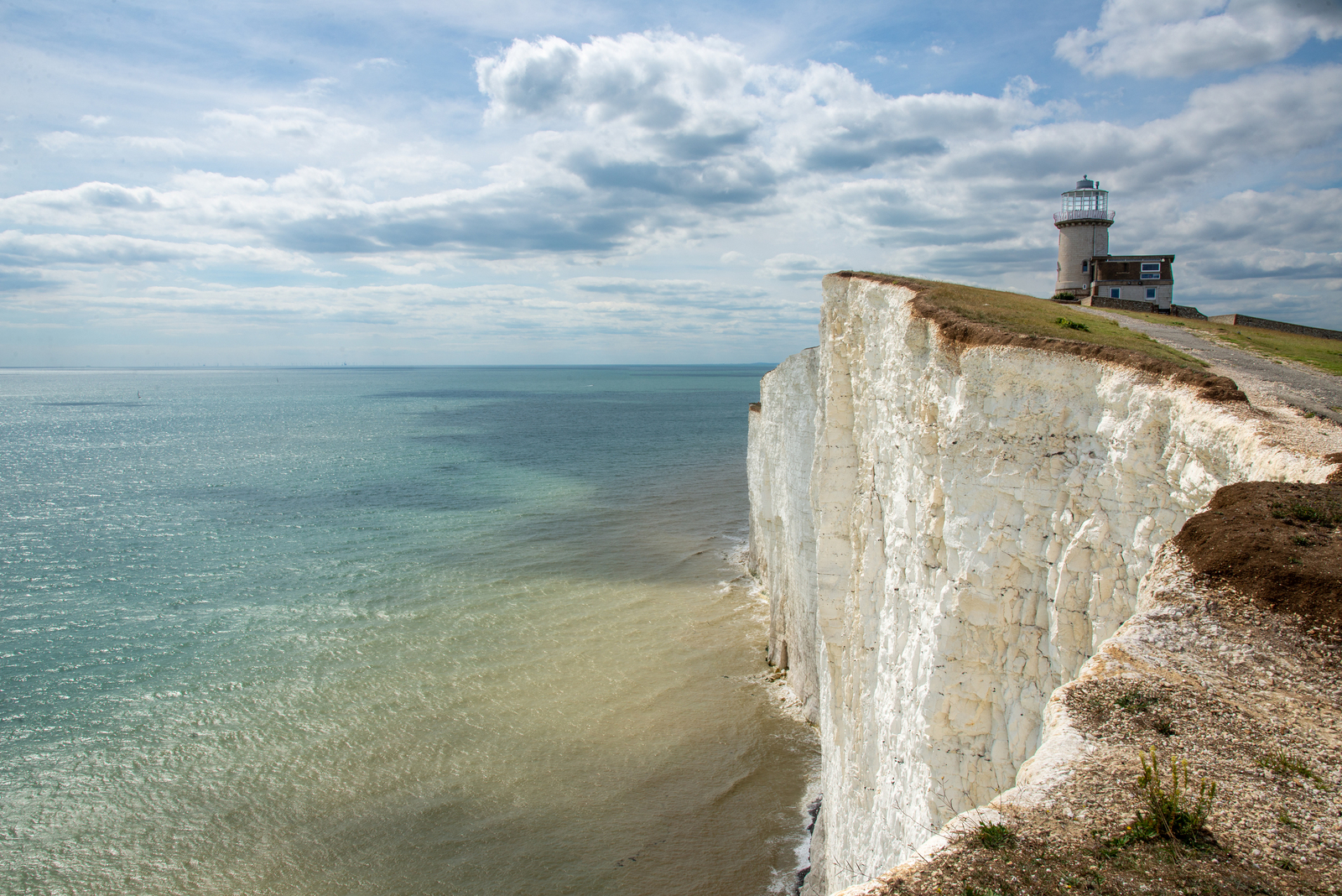 Belle Toute vuurtoren bij Beachy Head, Engeland