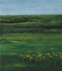 Het prachtige Limburgse landschap in de lente, wanneer alles in de natuur groen is, heeft mij geïnspireerd tot mijn nieuwe, doorlopende serie “Into the Green”.
