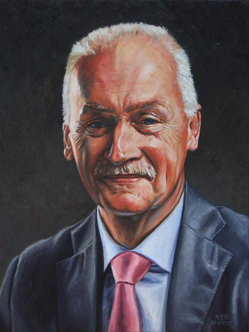 Oud-burgemeester Asje van Dijk
