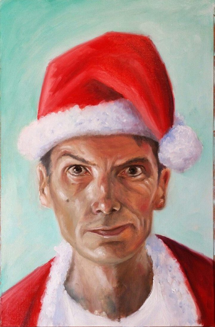 Zelfportret I (als de Kerstman)
