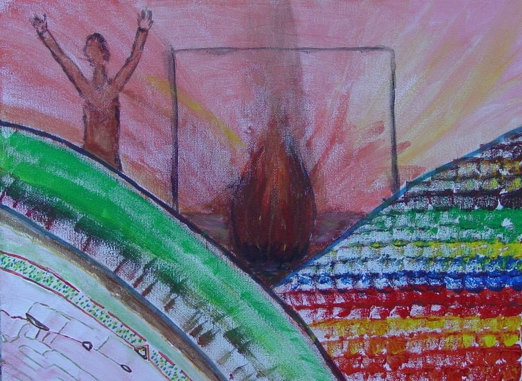 De rechtvaardige opgang - De Heer is voor en achter mij (naar Jesaja 52:11,12)