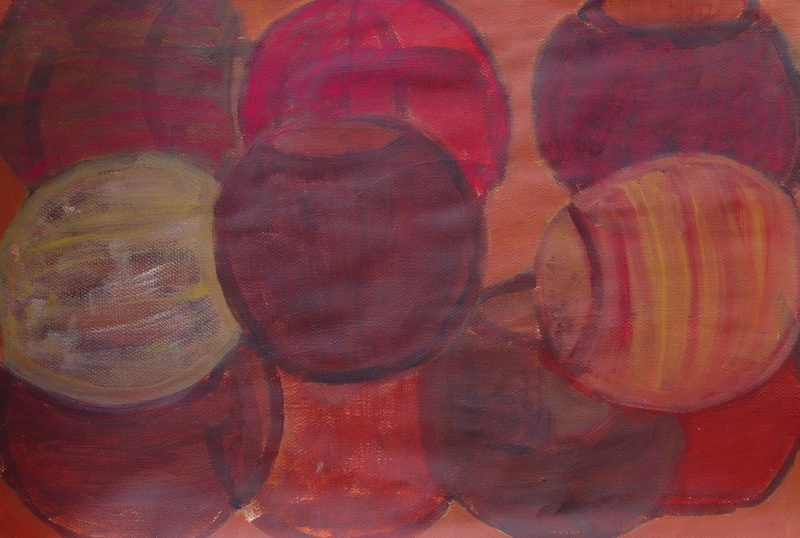 Aarden Vaten bruin-oranje