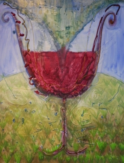 Mijn glas stroomt over