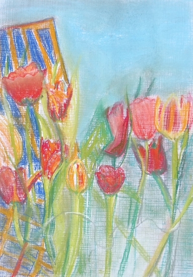 Tulpencompositie 1 - 2019