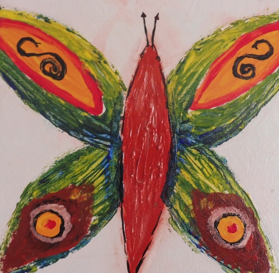 Om te leven hoef ik geen vlinder meer te zijn