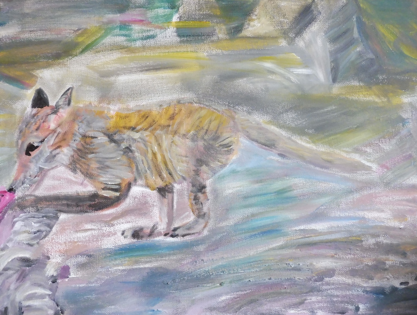 De kleine vosjes vangen die de wijngaard verwoesten 