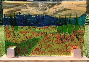 Fields and Gardens and more, from glass fusion to stained glass and more.