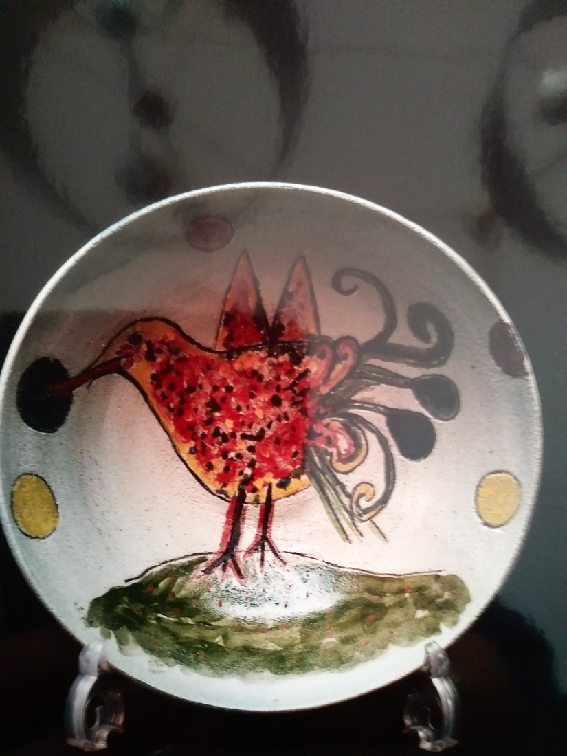 Schaal met decoratie naar Corneille