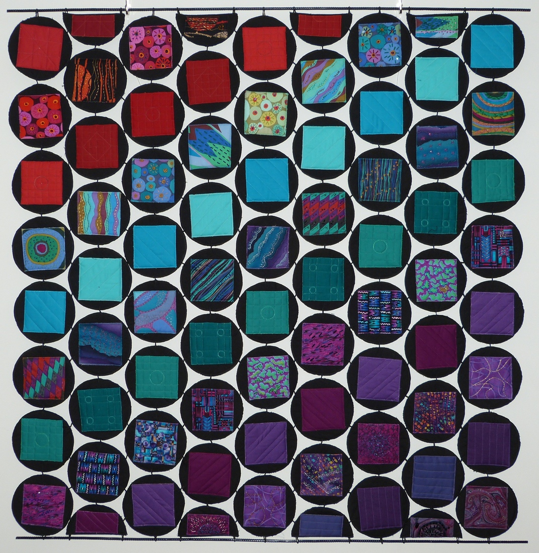 Kleurverlopende Vierkanten