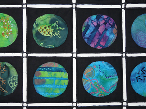 Quilts met grafische of abstracte patronen