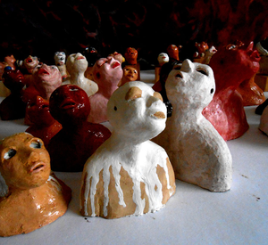 drie dimensionaal in klei