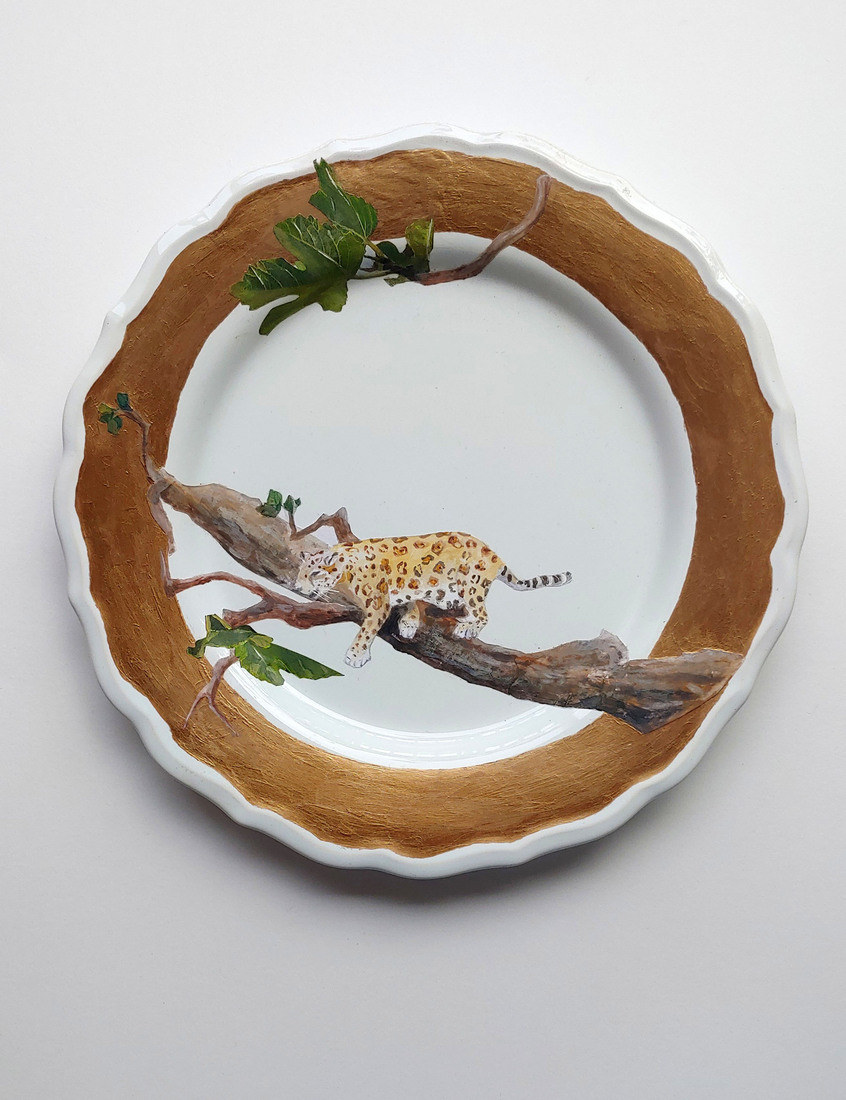 bord met jaguar