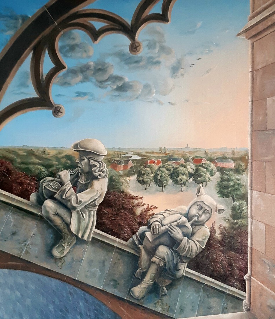 De erwtenman op de St-Jan