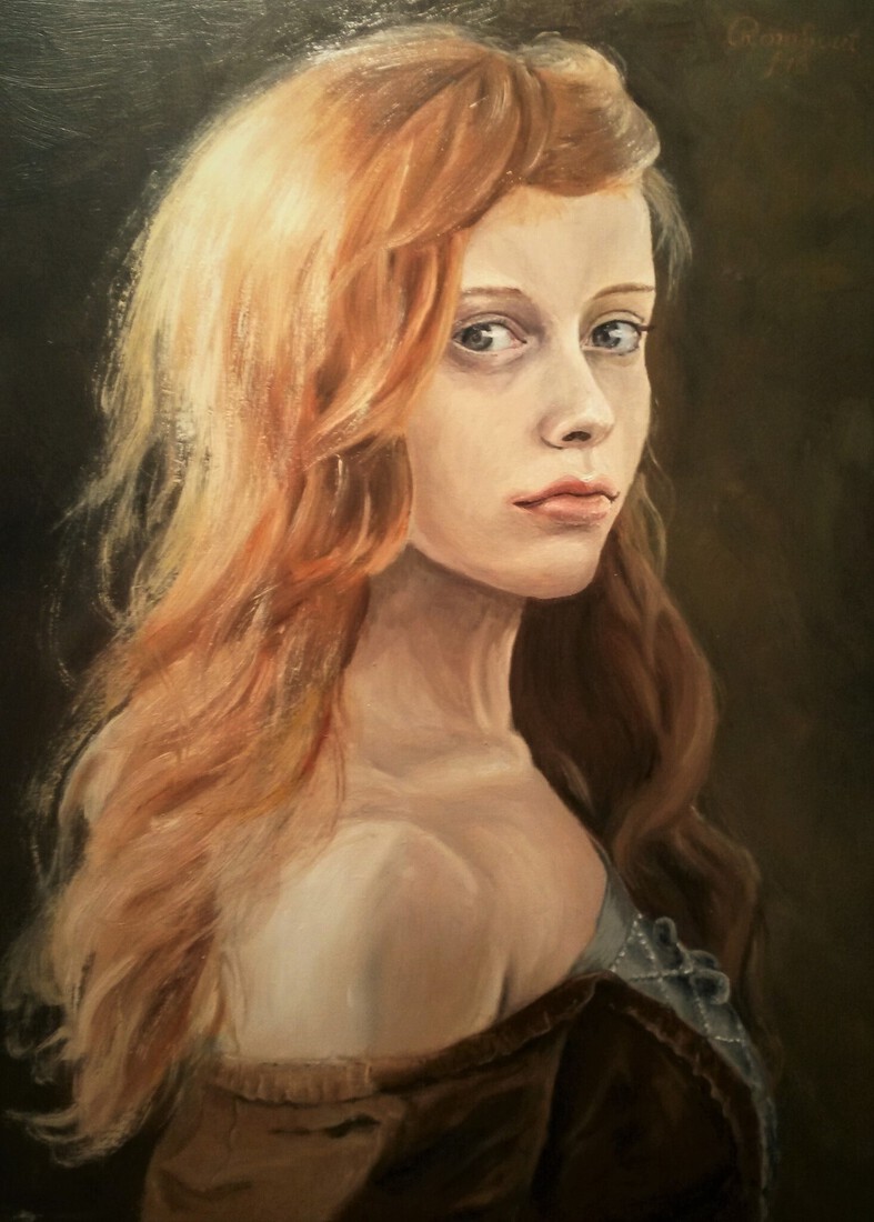 Meisje met rood haar