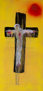 De veertien staties van de kruisweg.
Binnenkort (Februari 2025) te zien in de Wingerd in Doetinchem.