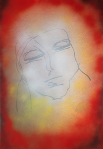 Deze schilderijen zijn gemaakt voor, en verschenen in, Stella Maris (2023) door Margriet Sitskoorn en Paul van Geest (uitgeverij Adveniat)