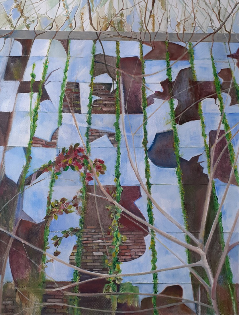 oude kas bij kasteel van Wippelgem