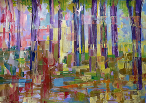 Abstractie n.a.v. natuurvormen