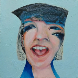 Mijn schilderijen omvatten fantasie portretten en/of verhalen. 