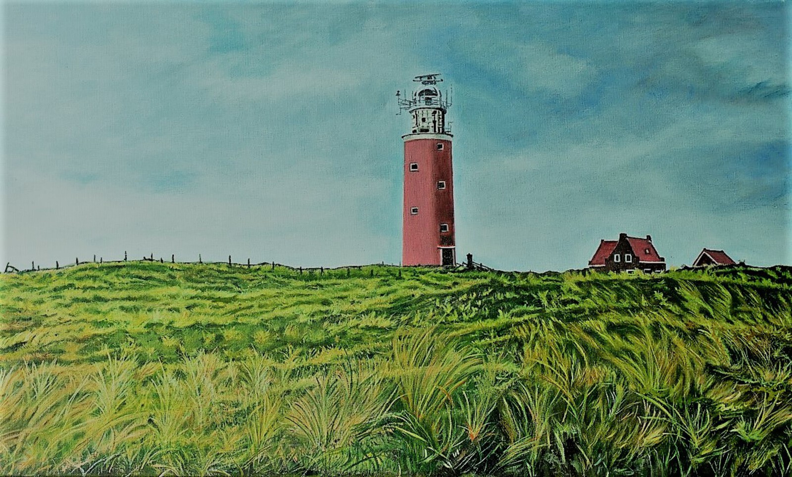 Nummer 6 Vuurtoren Texel