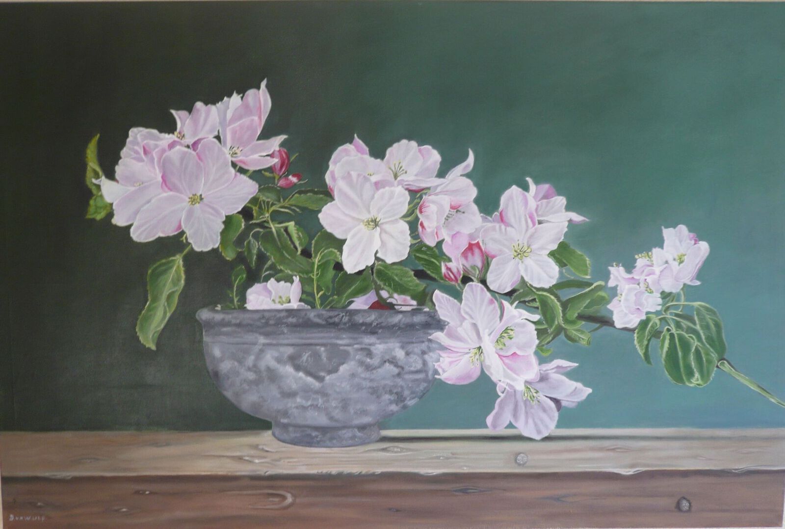 Nummer 3 Plant in schaal