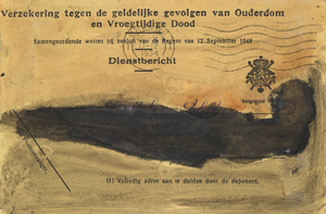 Deze werken, meestal grafische werken, geven vooral de sfeer en het gevoel weer van de oorlog. Oorlogen van vroeger en nu.