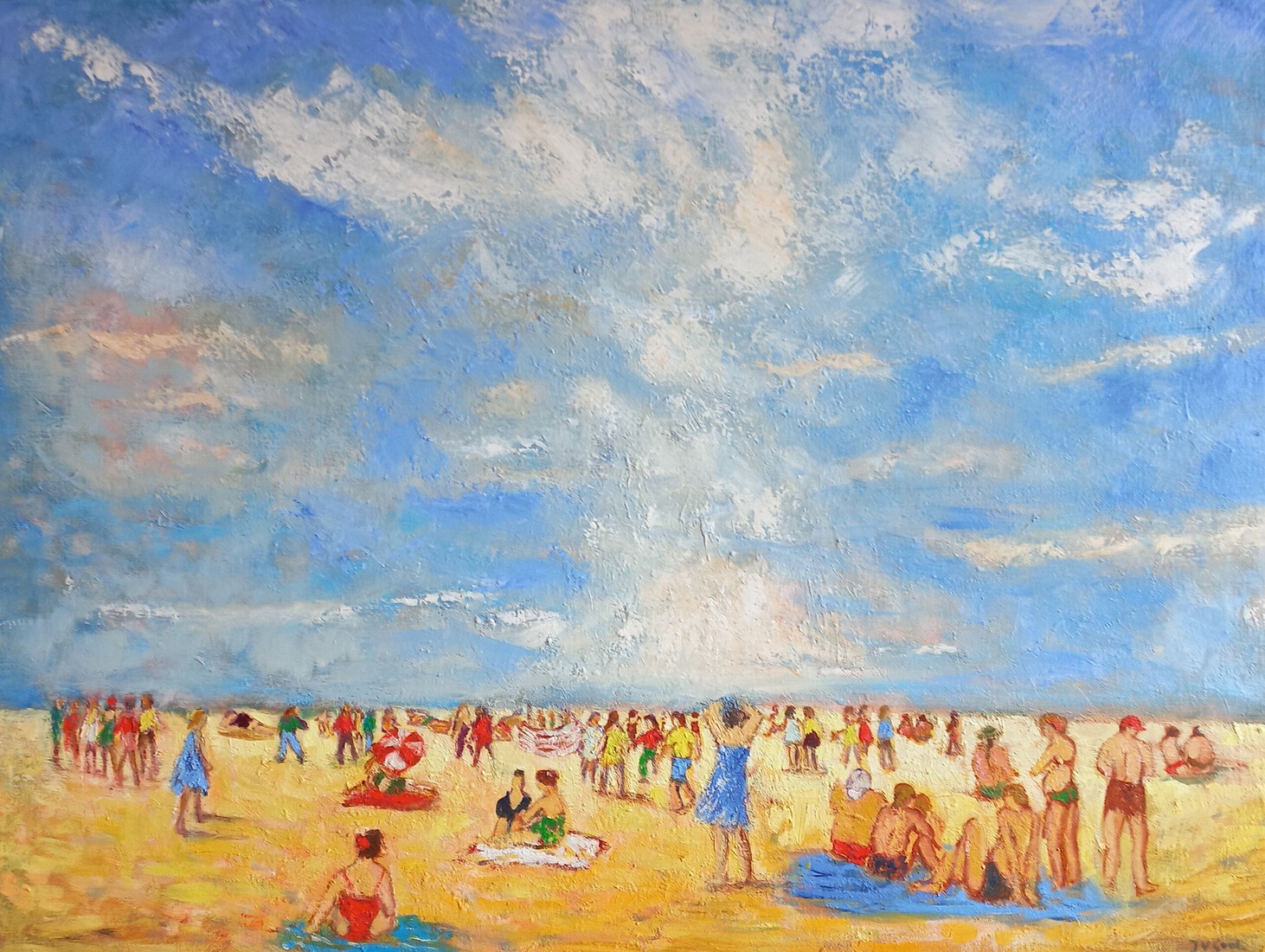 Op een zomerse dag 