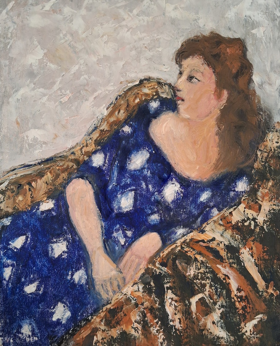 Op de sofa