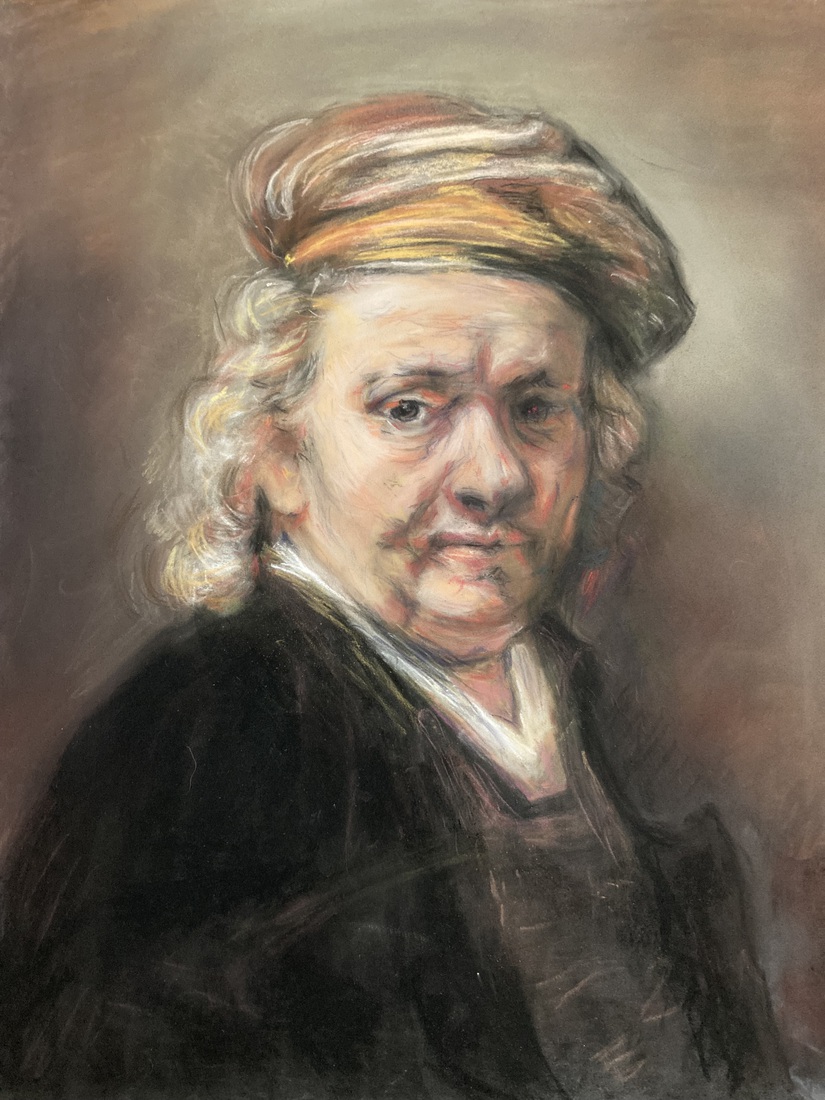 Rembrandt in pastel