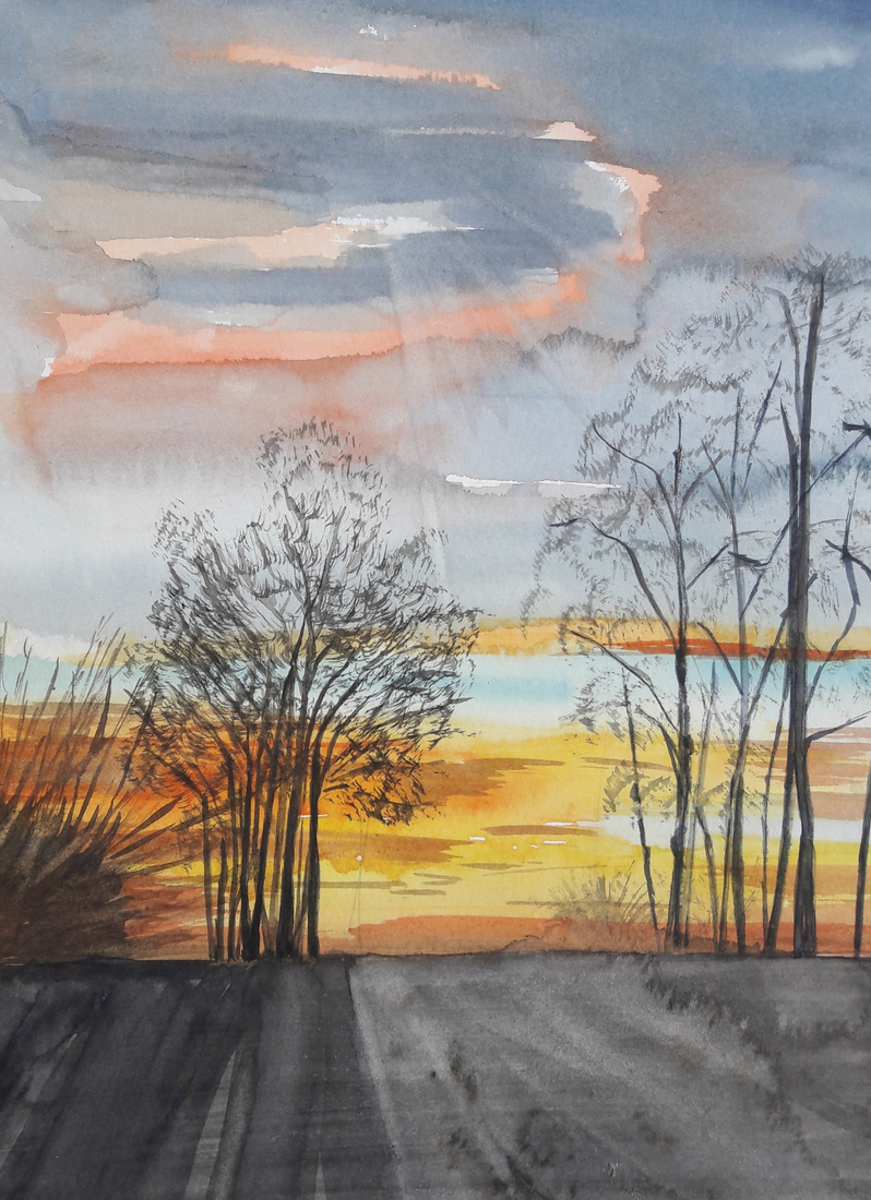 Uitzicht over polder Arkemheen