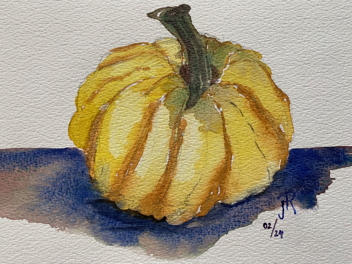 Pompoen uit eigen tuin