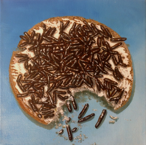 de schoonheid van iets lekkers op je bord