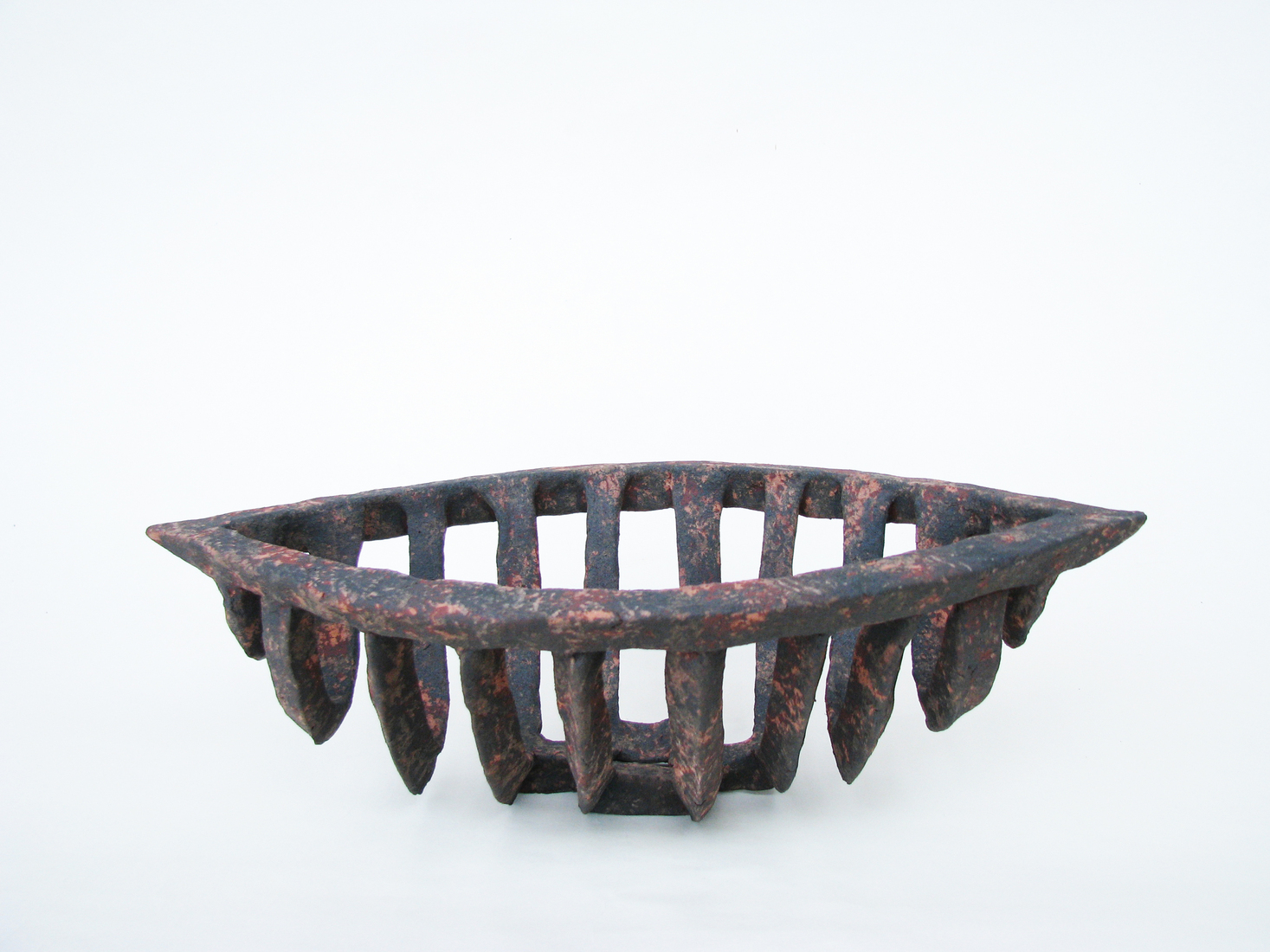 ´Ribbenbootje´ roestkleurig bruin