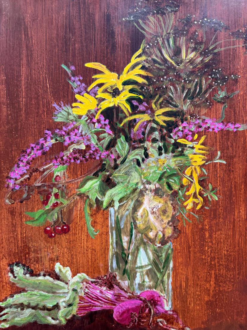 Bloemen uit mijn tuin, a la Floris Verster